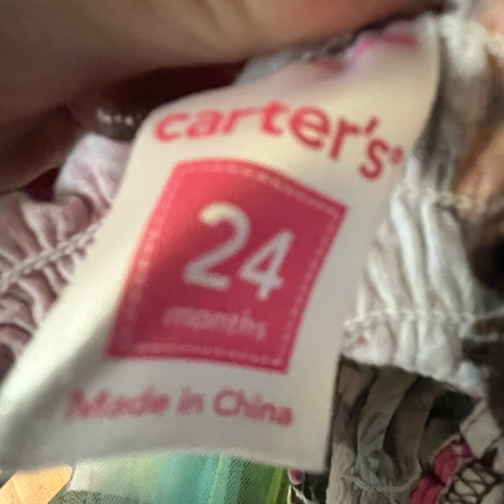 Bueatiful Children’s Blouse! Brand New! Brand Carters. Size 24 mos.